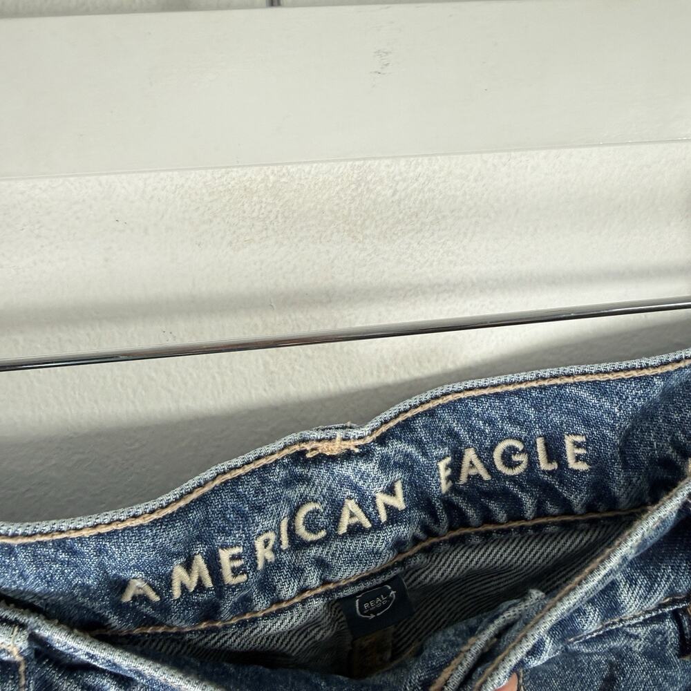 American Eagle Outfitters Light Blue Wide Leg Jeans - Picture 5 of 11